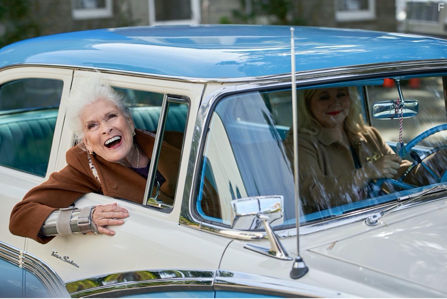 Caroline Rhea and Paula Shaw in A Mrs. Miracle Christmas (2021)