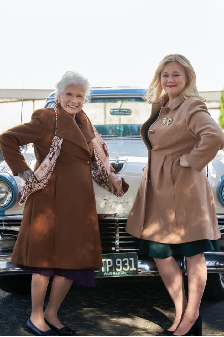 Caroline Rhea and Paula Shaw in A Mrs. Miracle Christmas (2021)