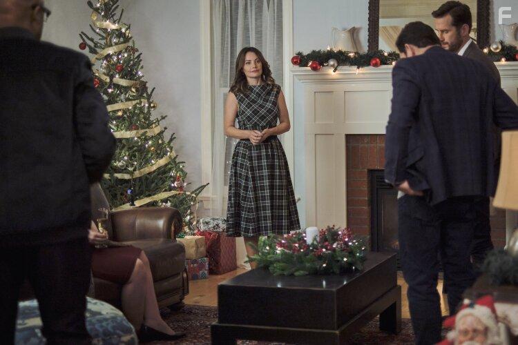 Brennan Elliott, Erica Durance, and Michael Karl Richards in Open by Christmas (2021)