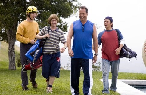 Jon Lovitz, Rob Schneider, David Spade, and Jon Heder in Скамейка запасных (2006)