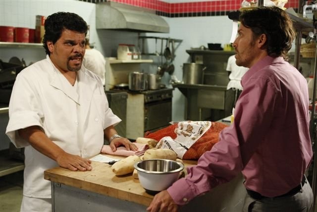 Rob Benedict and Luis Guzm?n in Большая жратва 2 (2009)