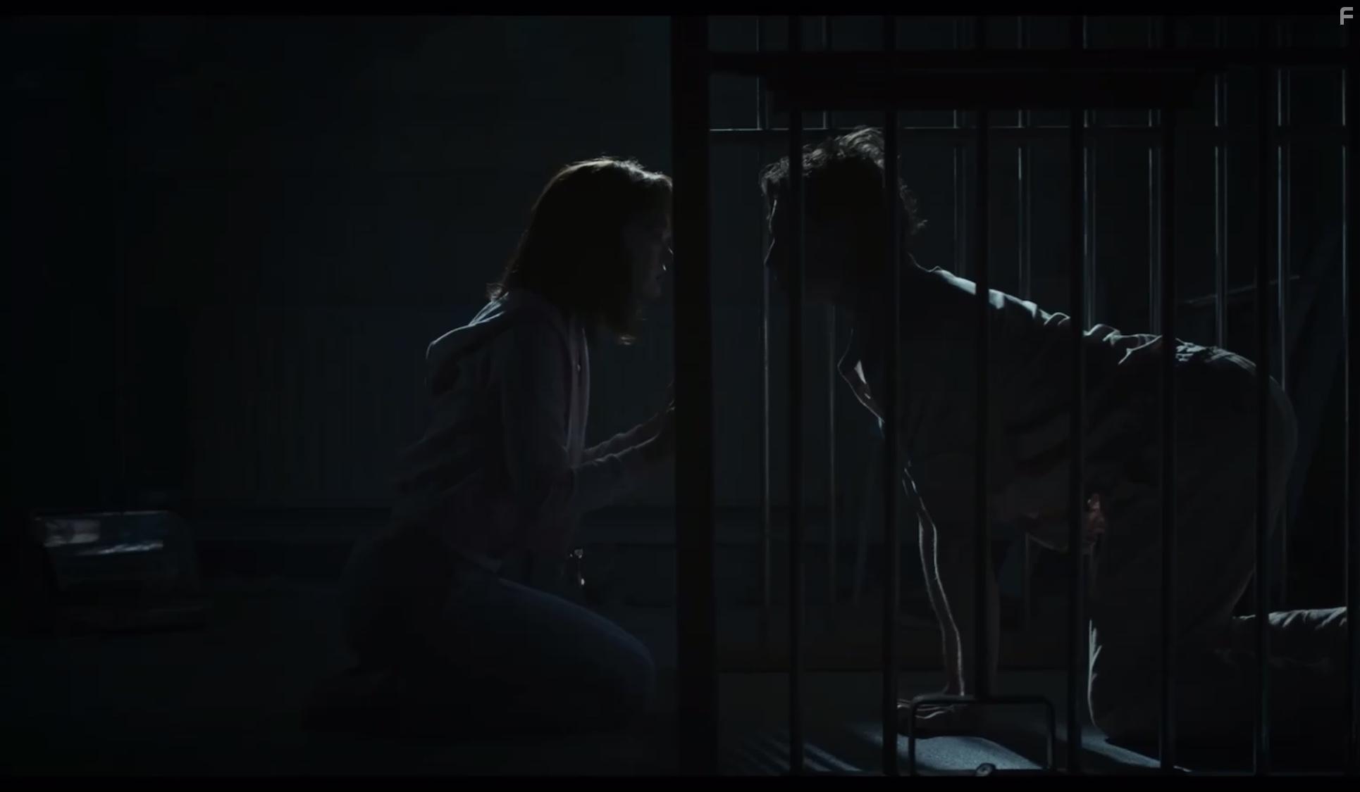 George MacKay and Lily-Rose Depp in Wolf (2021)