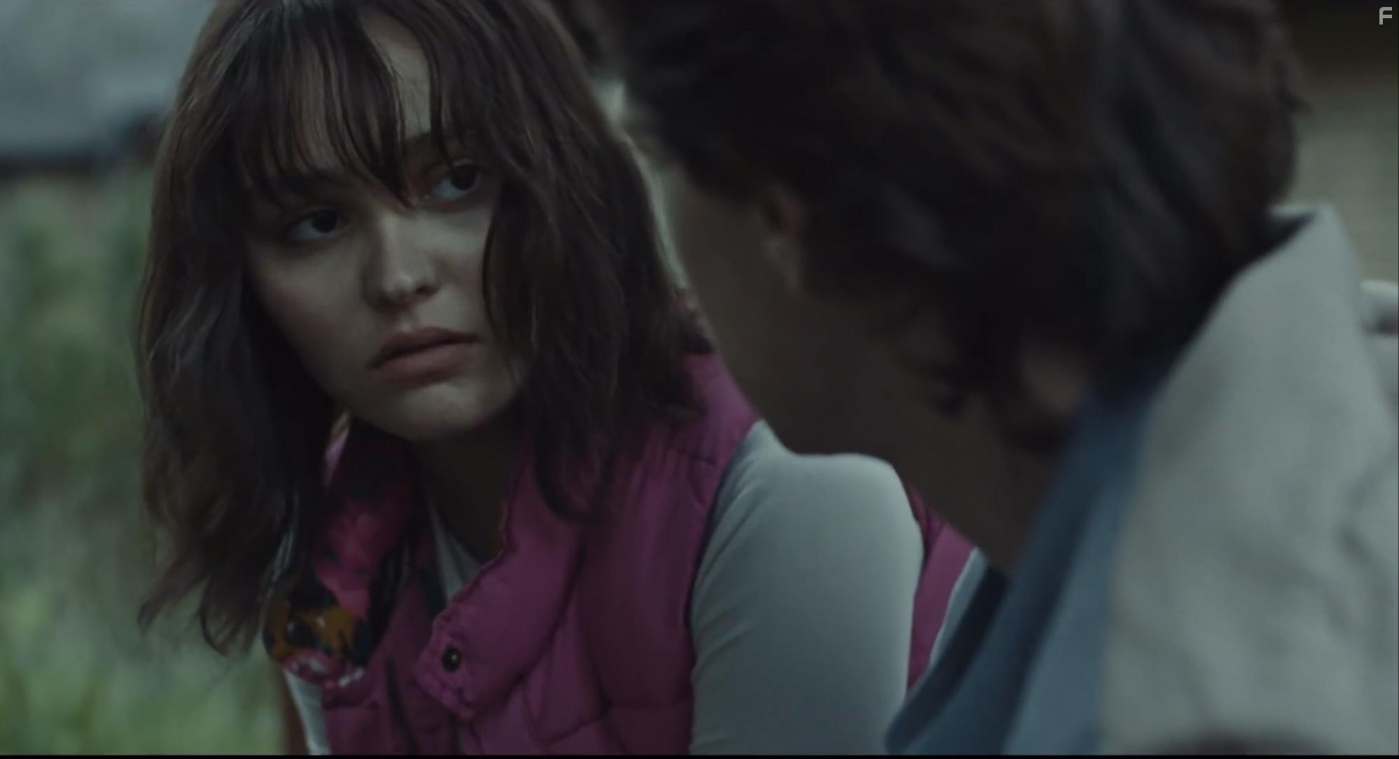 George MacKay and Lily-Rose Depp in Wolf (2021)