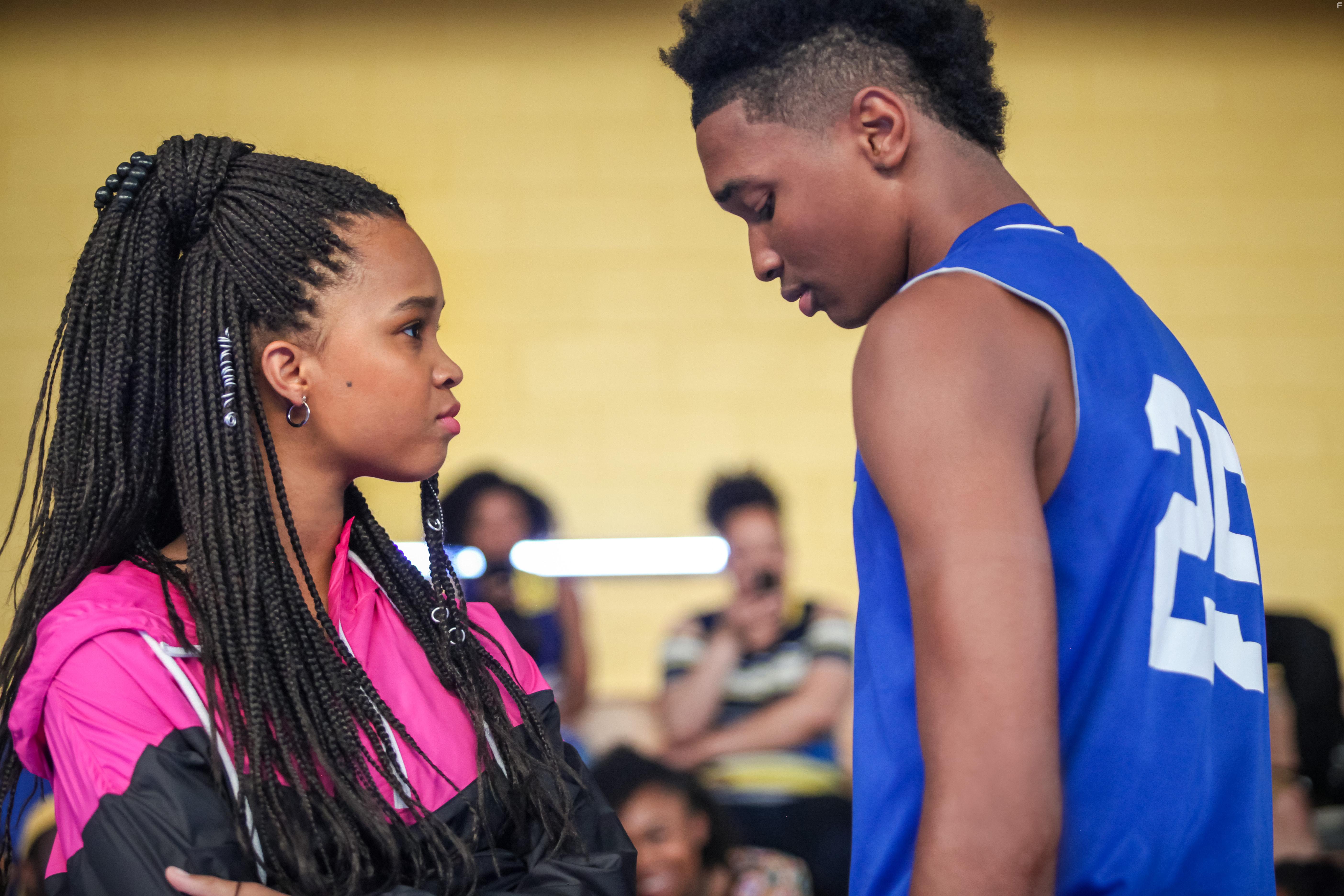 Isaiah R. Hill and Quvenzhan Wallis in Swagger: NBA (2021)