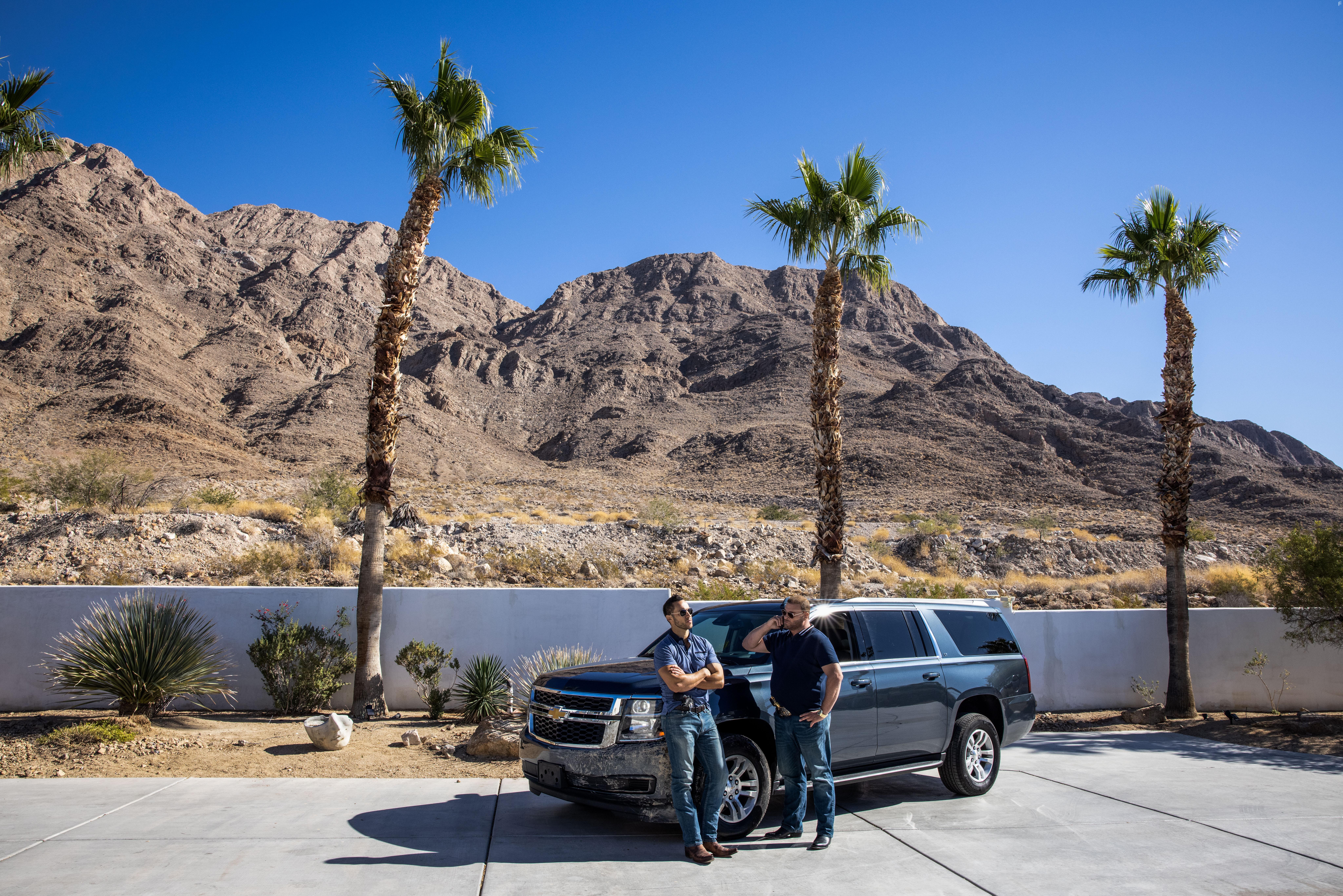 Jaylen Moore and Philippe A. Haddad in American Sicario (2021)