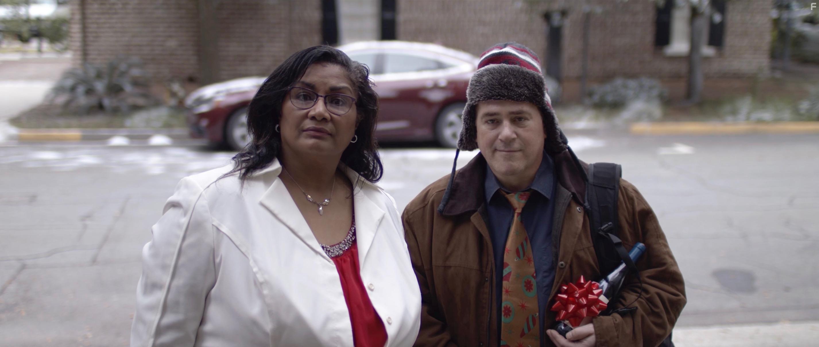 James Lee Fronck and Cynthia D. Perry in Twas the Night (2021)