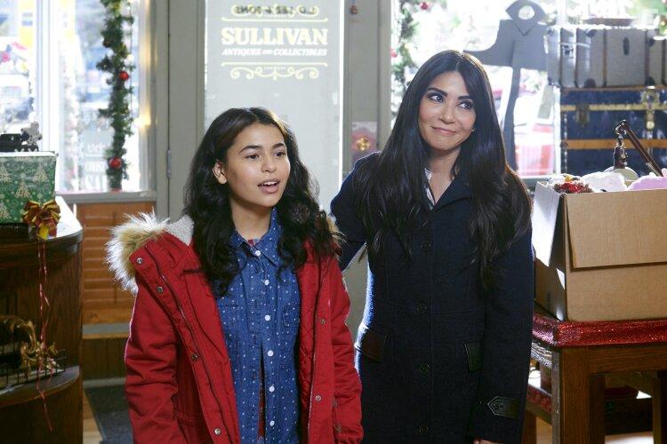 Marisol Nichols and Veronica Marin-Estrada in Christmas CEO (2021)