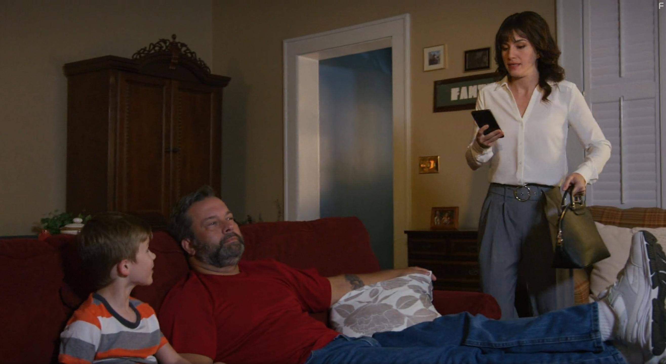 Ted Huckabee, Mela Green, and Parker Cutright in Seduction & Snacks (2021)