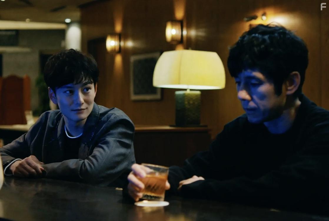 Hidetoshi Nishijima and Masaki Okada in Drive My Car (2021)
