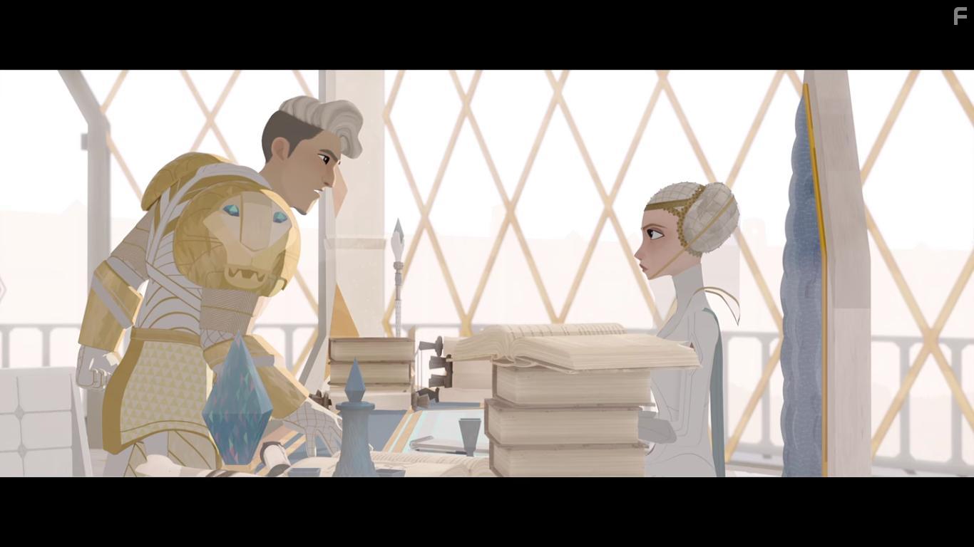 Frances Conroy and Eugene Lee Yang in Nimona (2023)