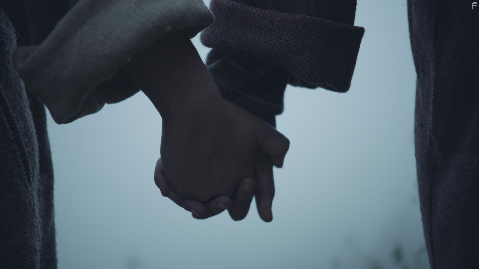 Zara La Peta Webb and Shivam Raina in No Fathers in Kashmir (2019)