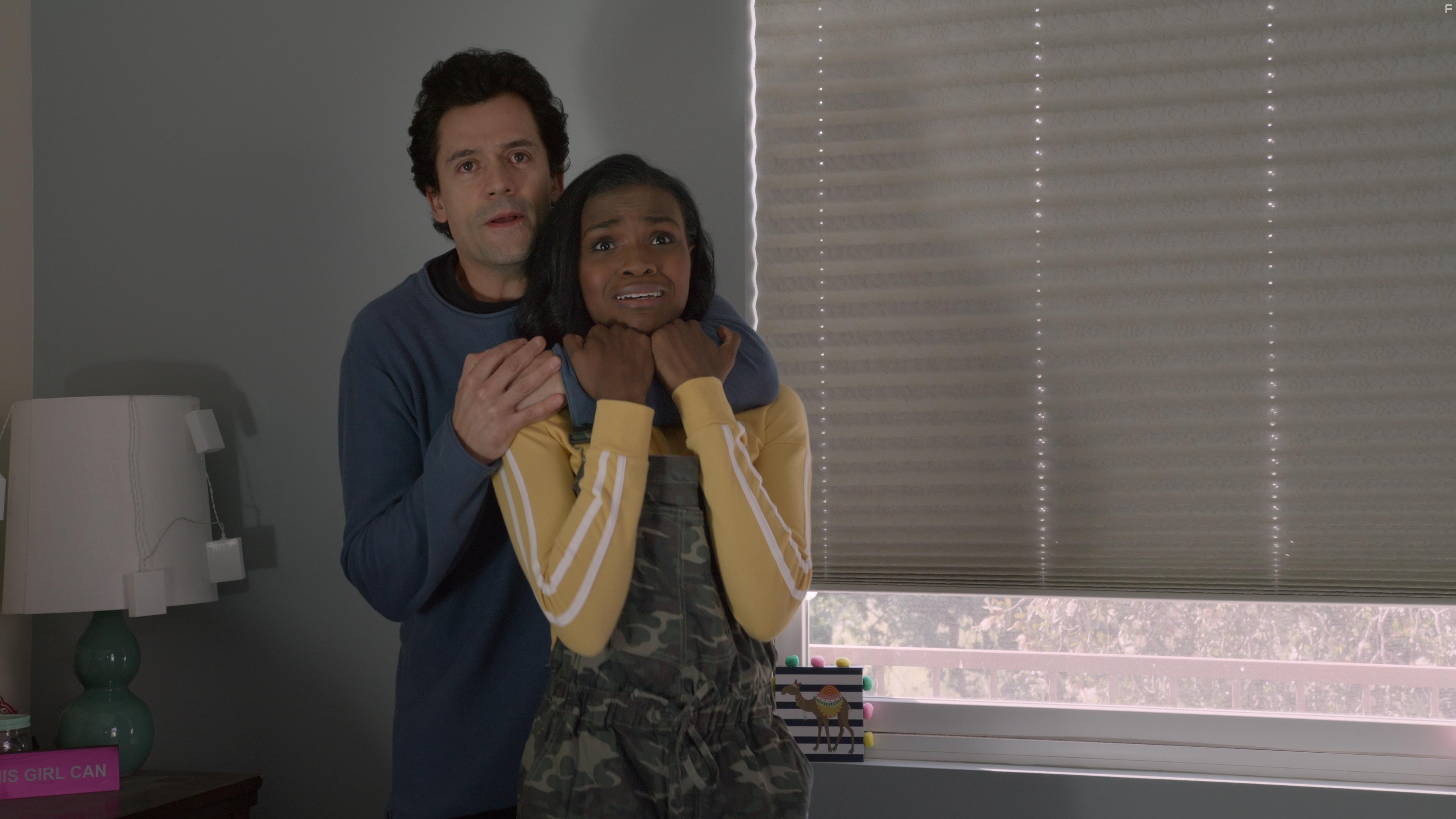 Andres Londono and Alaya Lee Walton in The Wrong Real Estate Agent (2021)