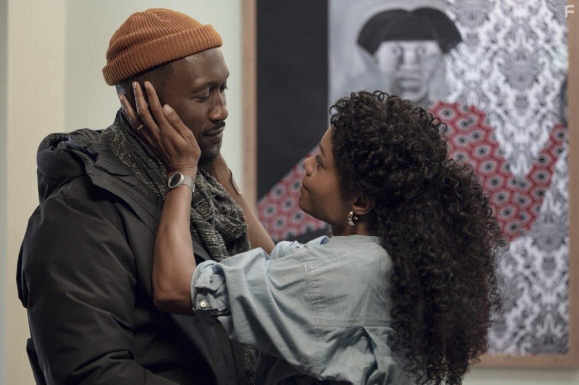 Naomie Harris and Mahershala Ali in Swan Song (2021)
