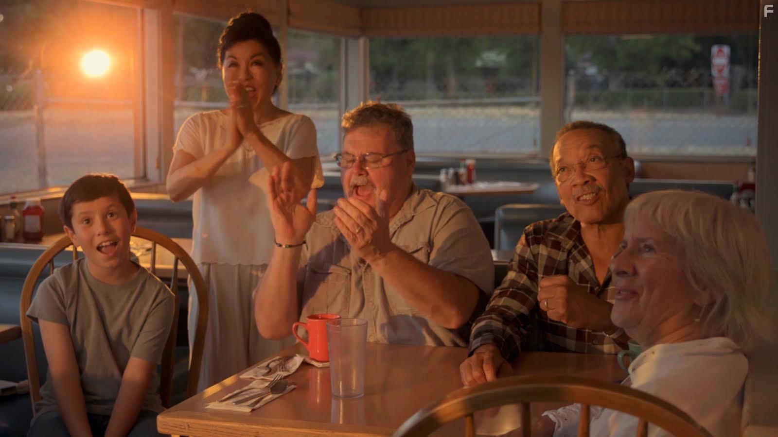 Joe Provost, Miyoko Sakatani, and T. William Robinson in The Feeling (2019)
