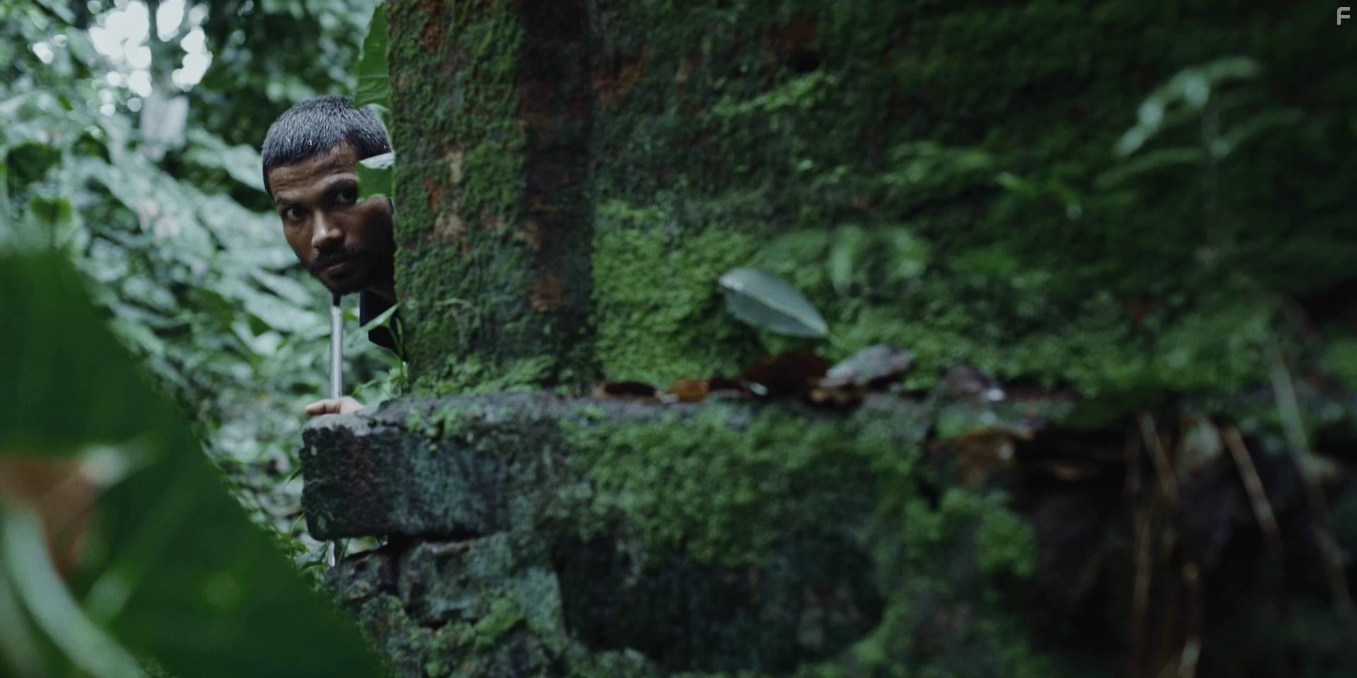 Vinoth Thanigasalam, Nishanth Kalidindi, Jitin Moni, Azeem Mohammad, Jaison Jacob John, Vasanth Selvam, and Hestin Jose Joseph in Kadaseela Biriyani (2021)