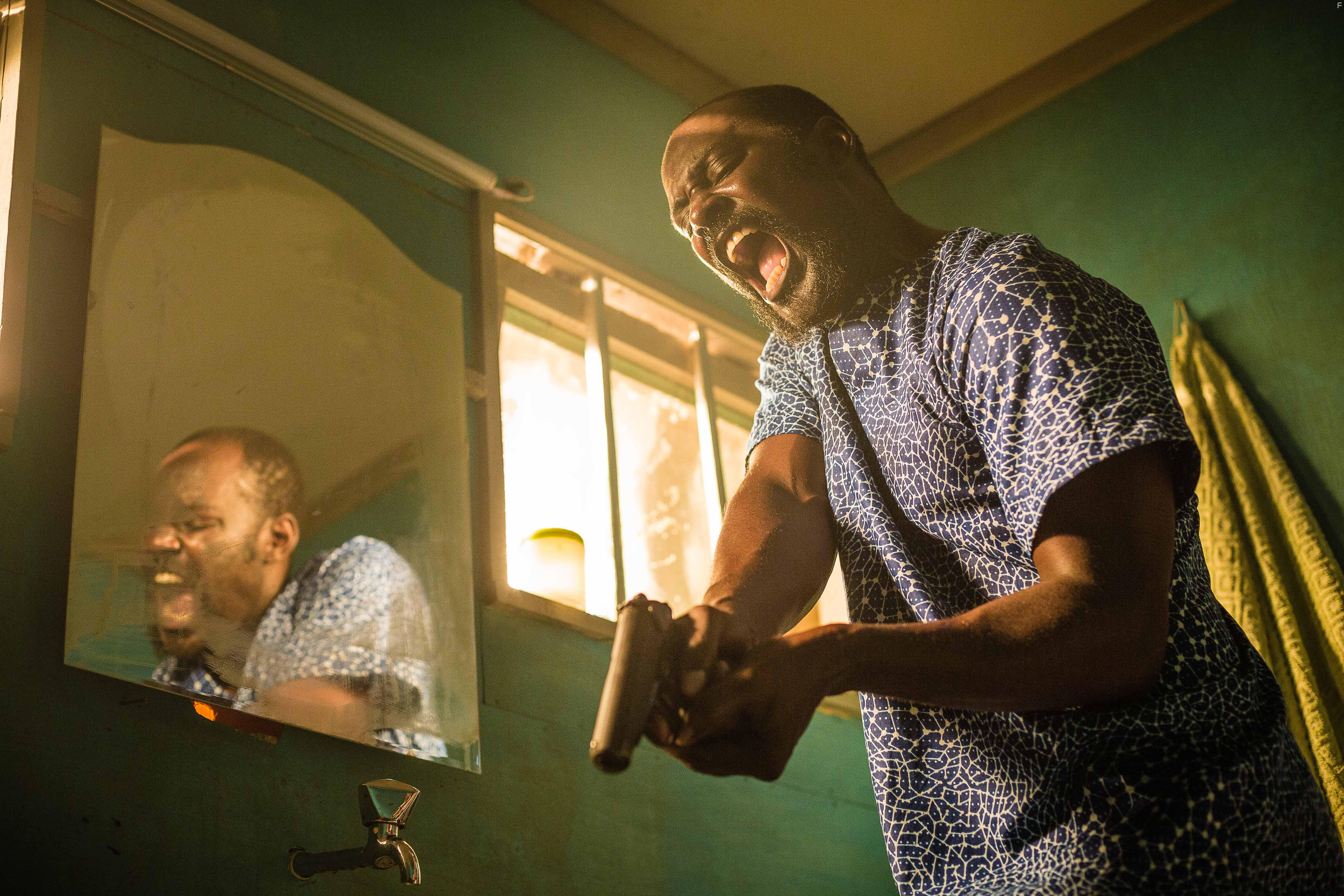 Maurice Kirya in The Girl in the Yellow Jumper (2020)