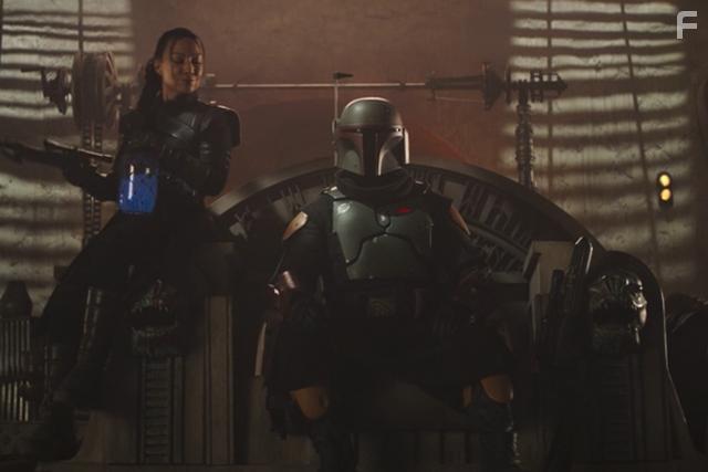 Ming-Na Wen and Temuera Morrison in Honest Trailers: The Mandolarian (2020)