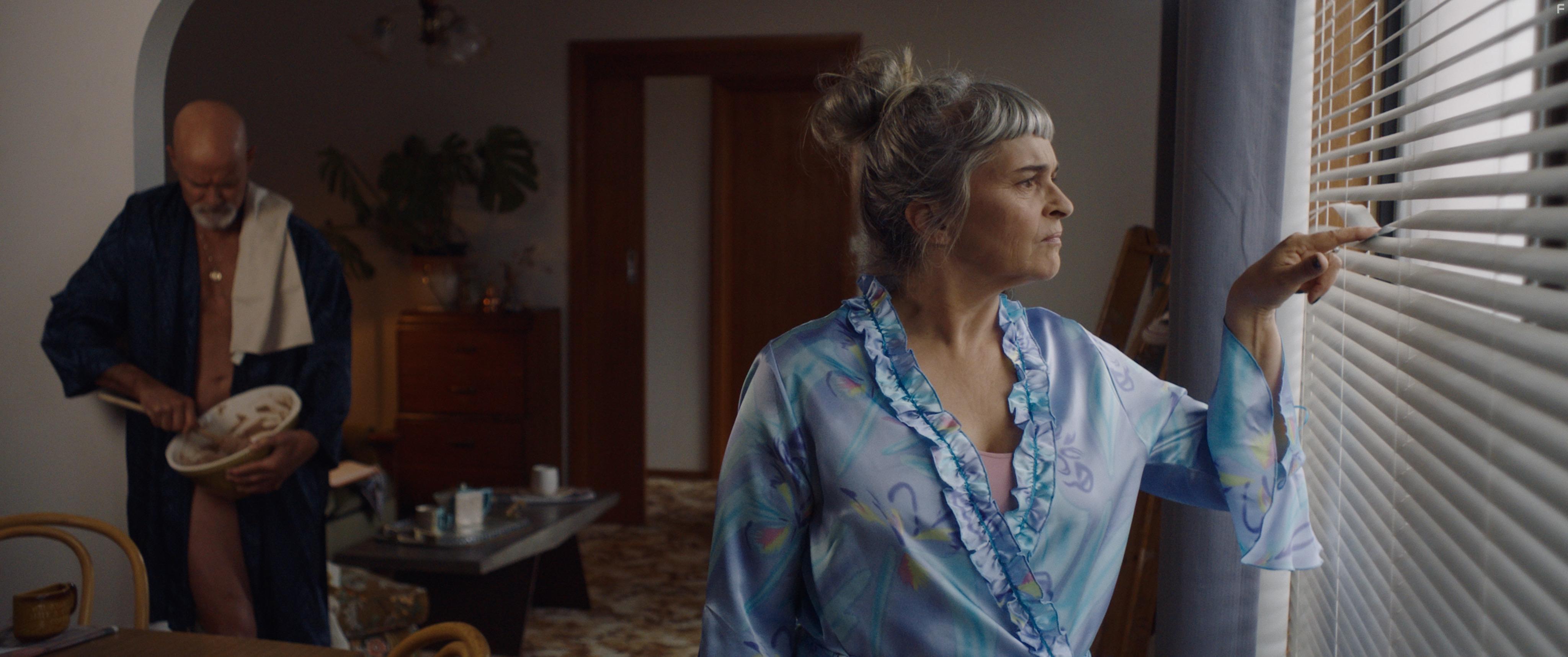 Kaarin Fairfax and Gary Sweet in Paper Champions (2020)