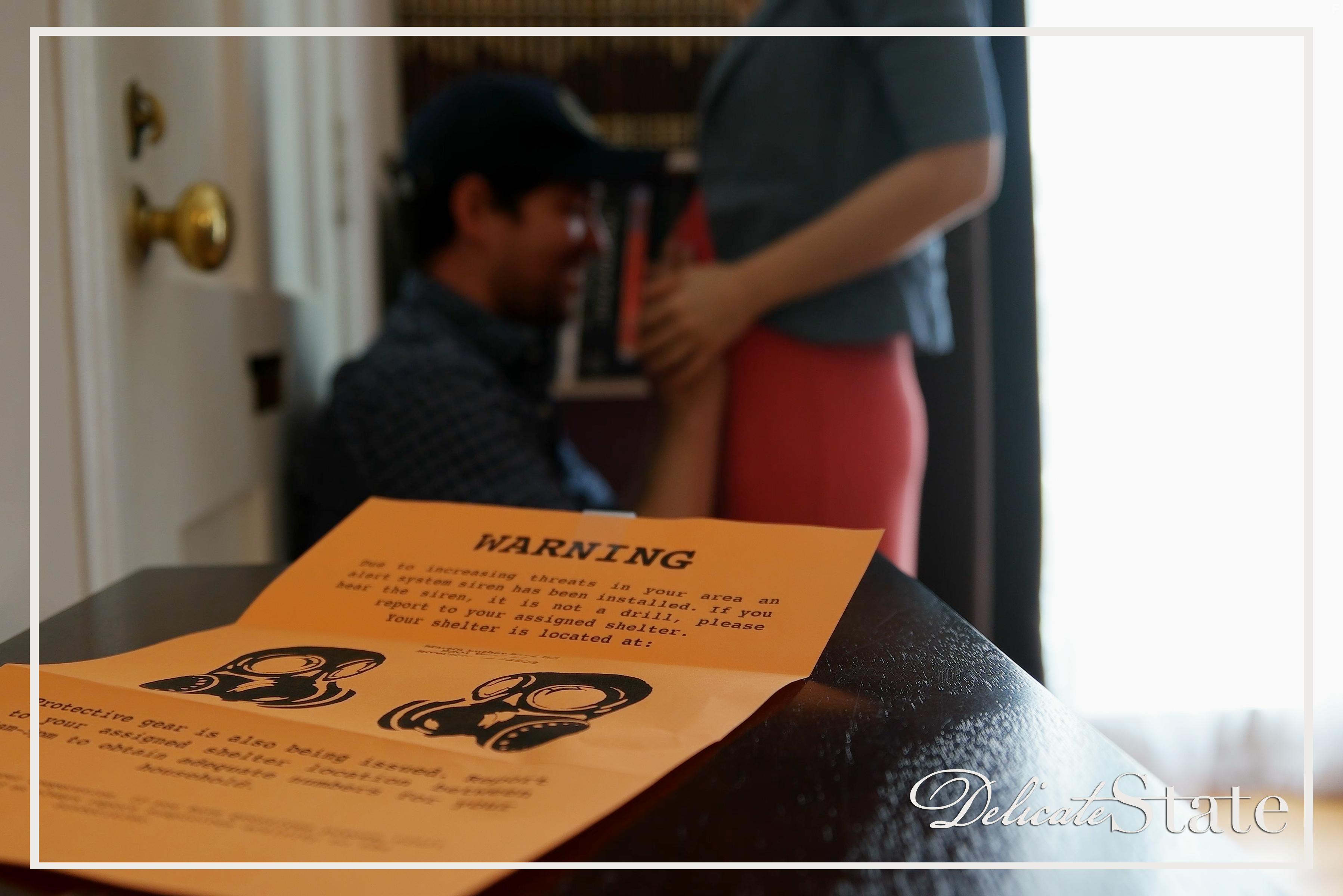 Charlie Bodin and Paula Rhodes in Delicate State (2021)