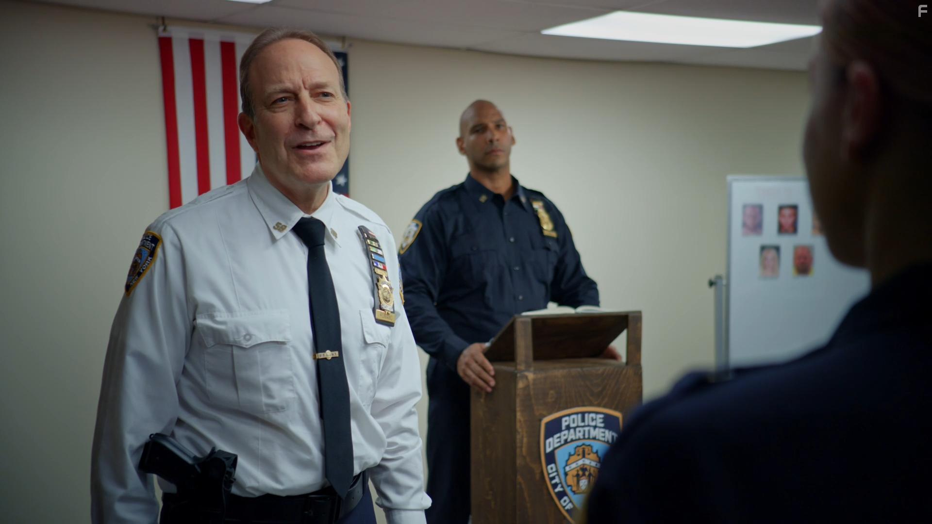 Cliff LoBrutto, Taylor Karin, and Jeremiah Clarke in A Good Cop (2021)