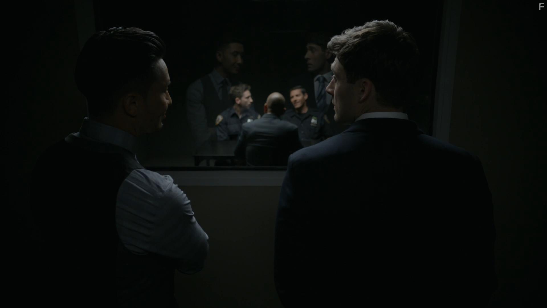 Steve Lin, Gilbrando Acevedo, Haulston Mann, and Ignacyo Matynia in A Good Cop (2021)