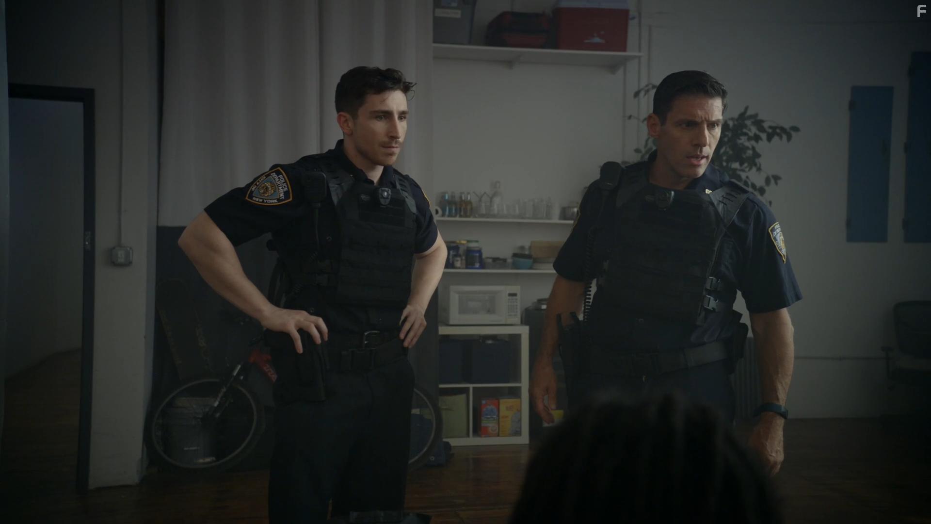 Craig Thomas Rivela and Haulston Mann in A Good Cop (2021)