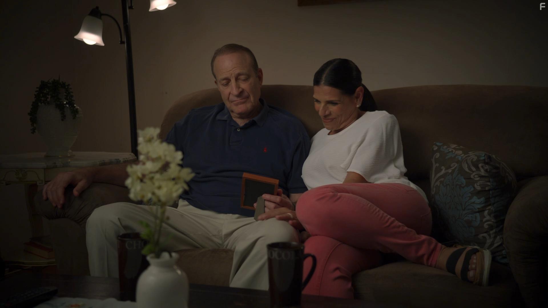 Cliff LoBrutto and Lydia Fiore in A Good Cop (2021)