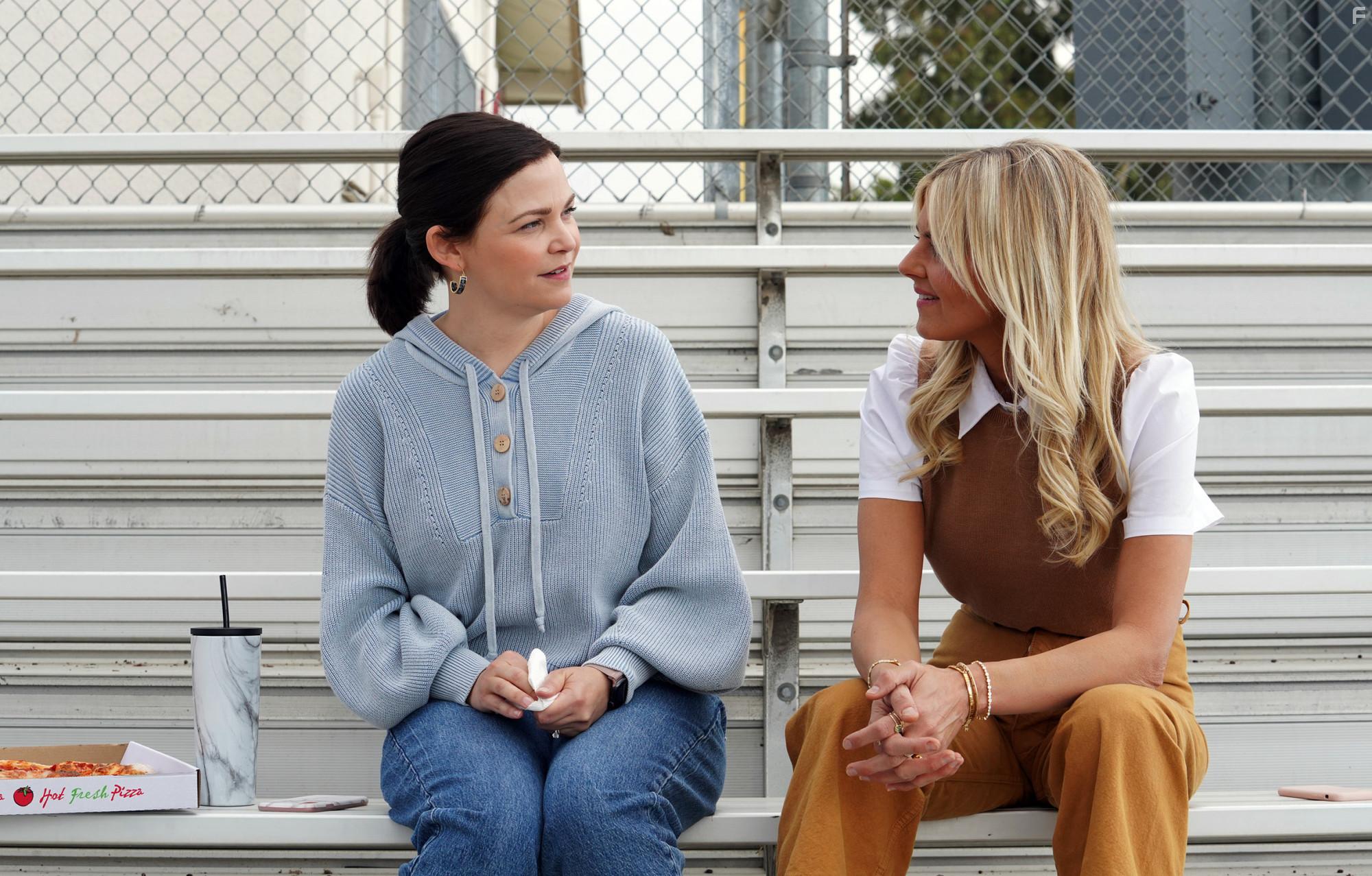 Ginnifer Goodwin and Eliza Coupe in Pivoting (2022)