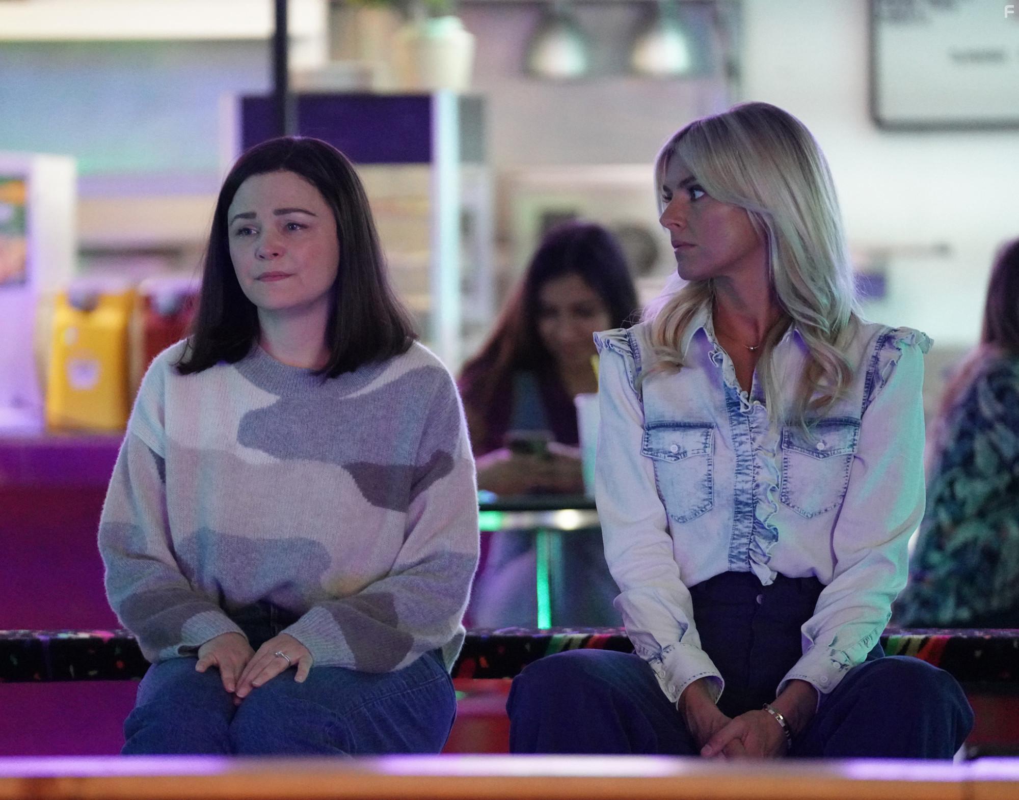 Ginnifer Goodwin and Eliza Coupe in Pivoting (2022)
