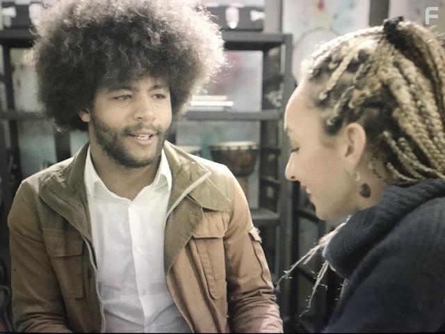 Parry Burton and Malik Willcot in Never Alone (2022)