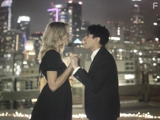 Amr Nabeel and Addison Bowman in Never Alone (2022)