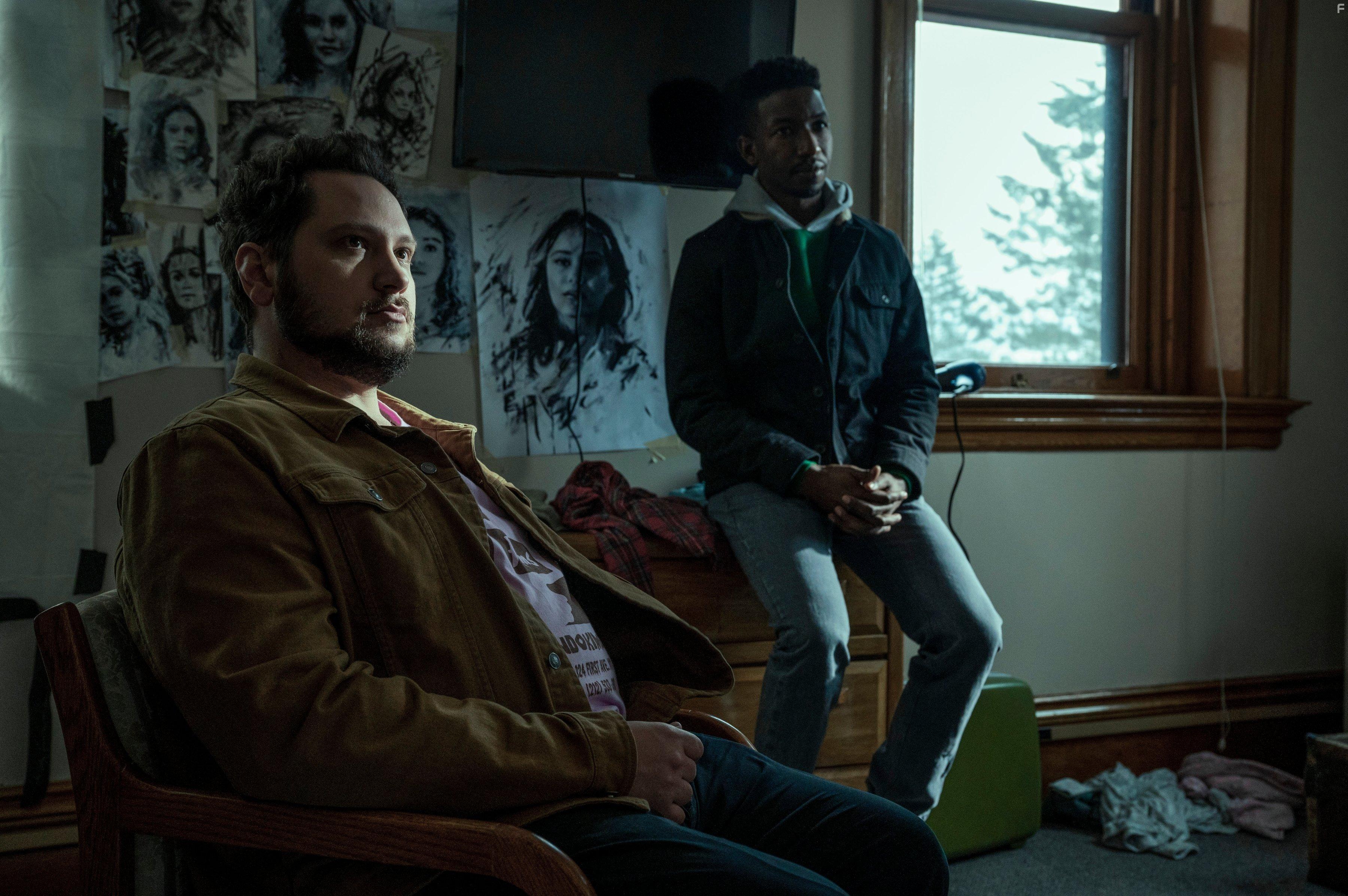 Matt McGorry and Mamoudou Athie in Archive 81 (2022)