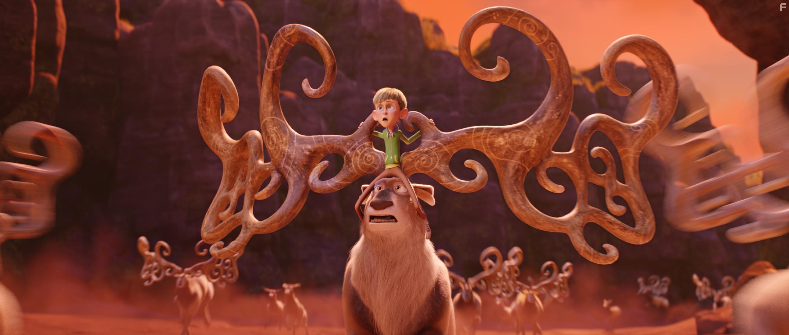 Pierce Brosnan and Sam Hardy in Riverdance: The Animated Adventure (2021)