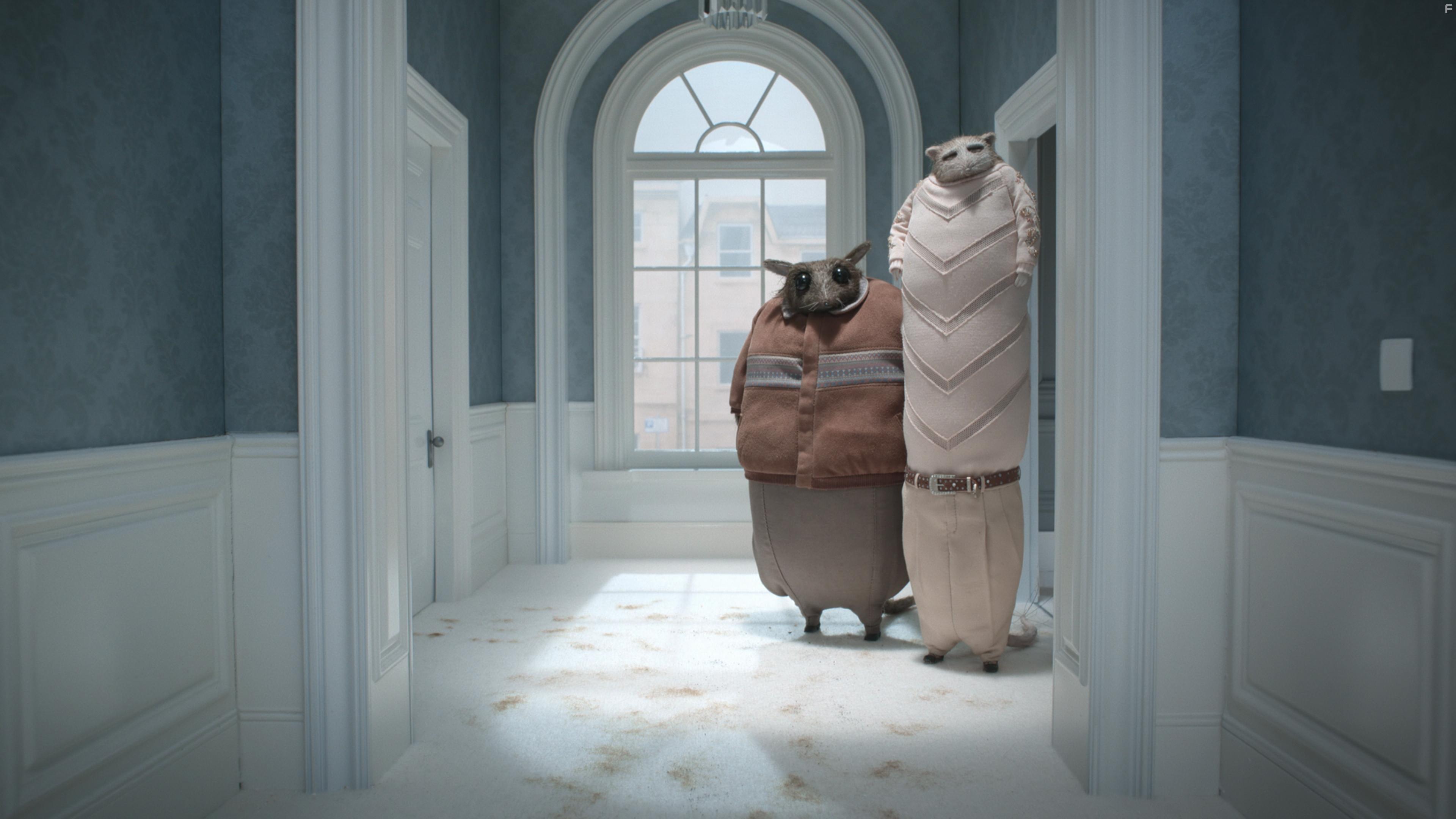 Yvonne Lombard and Sven Wollter in The House (2022)