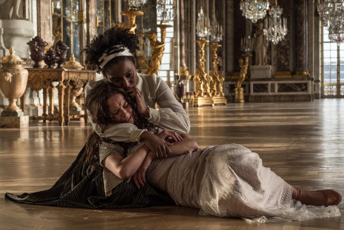 Kaya Scodelario and Crystal Clarke in The King's Daughter (2022)