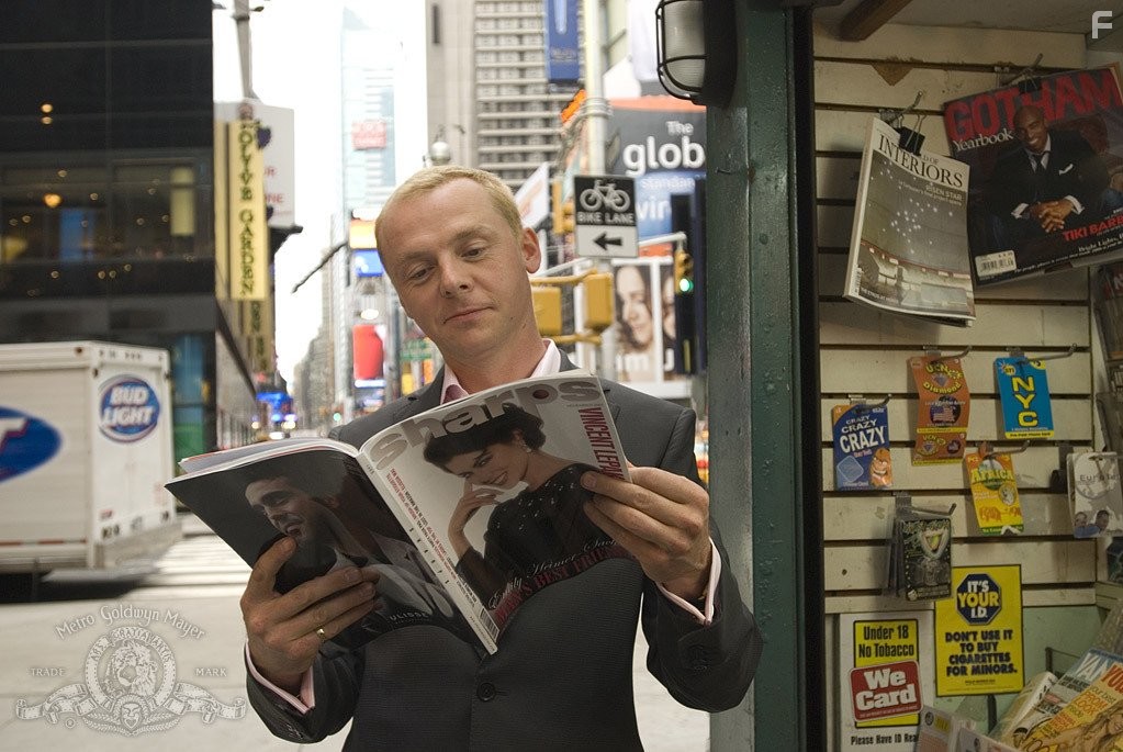 Simon Pegg in Как потерять друзей и заставить всех тебя ненавидеть (2008)