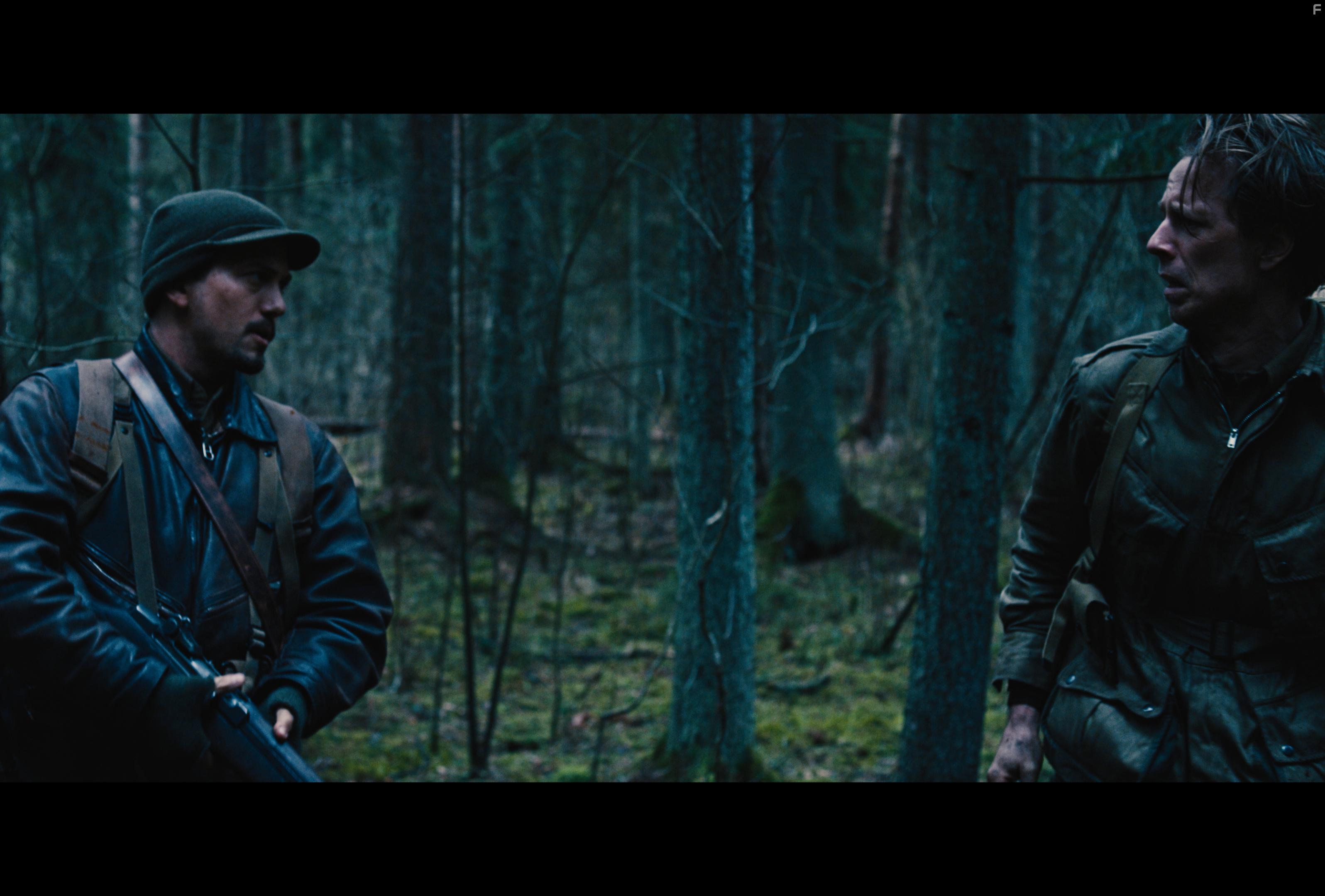 Jackson Rathbone and Fredrik Wagner in WarHunt (2022)