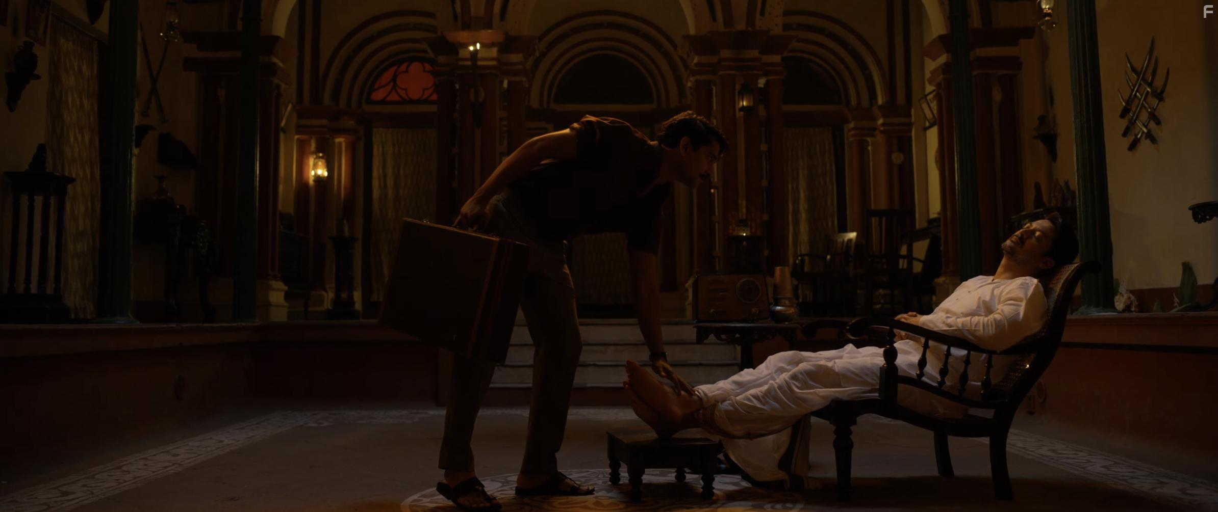 Jishu Sengupta and Nani in Shyam Singha Roy (2021)