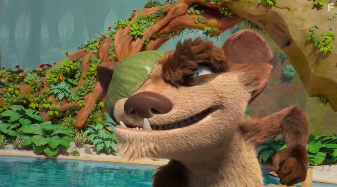 Simon Pegg in The Ice Age Adventures of Buck Wild (2022)