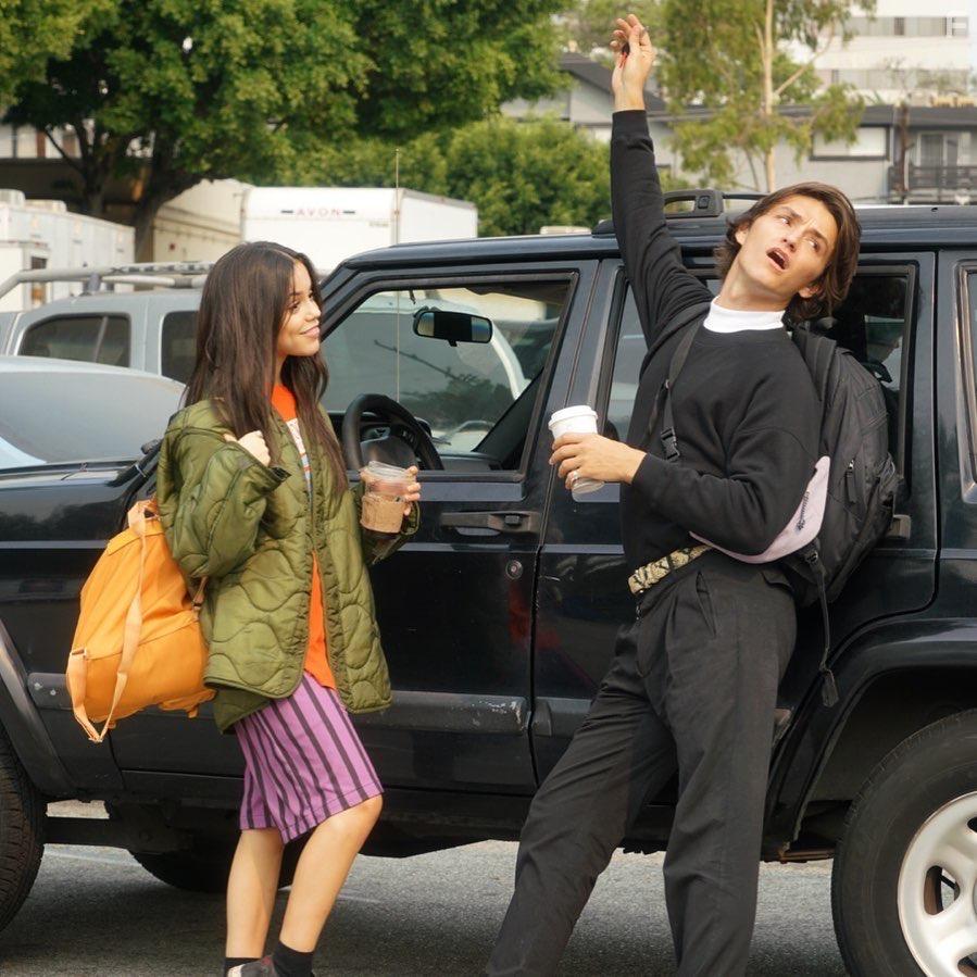 Jenna Ortega and Will Ropp in The Fallout (2021)