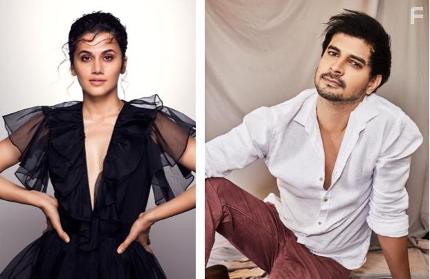 Tahir Raj Bhasin and Taapsee Pannu in Looop Lapeta (2022)
