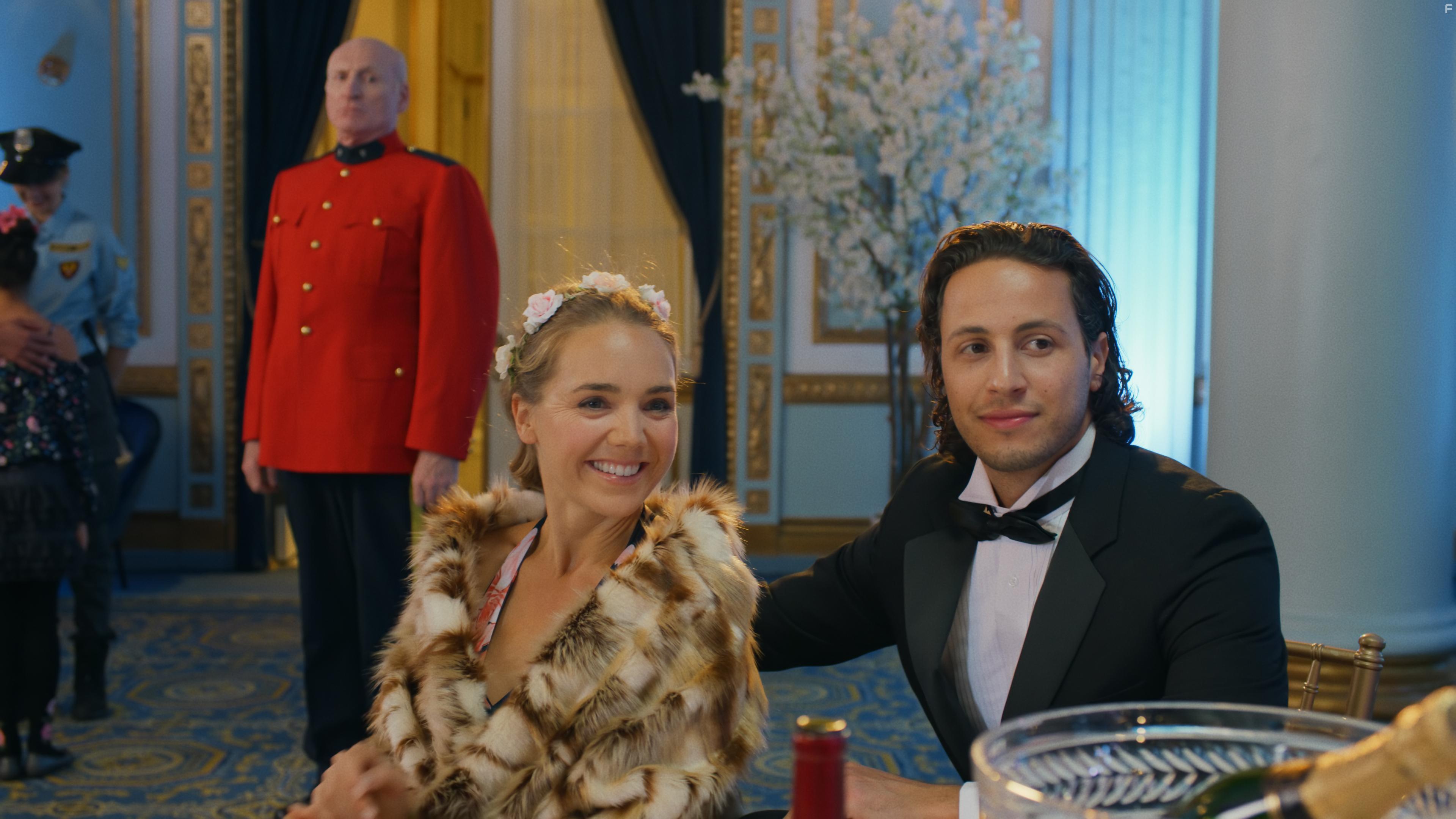 Luc-Martial Dagenais, Lucie Vondrckov, and Chris Kapeleris in Hotel Limbo (2020)