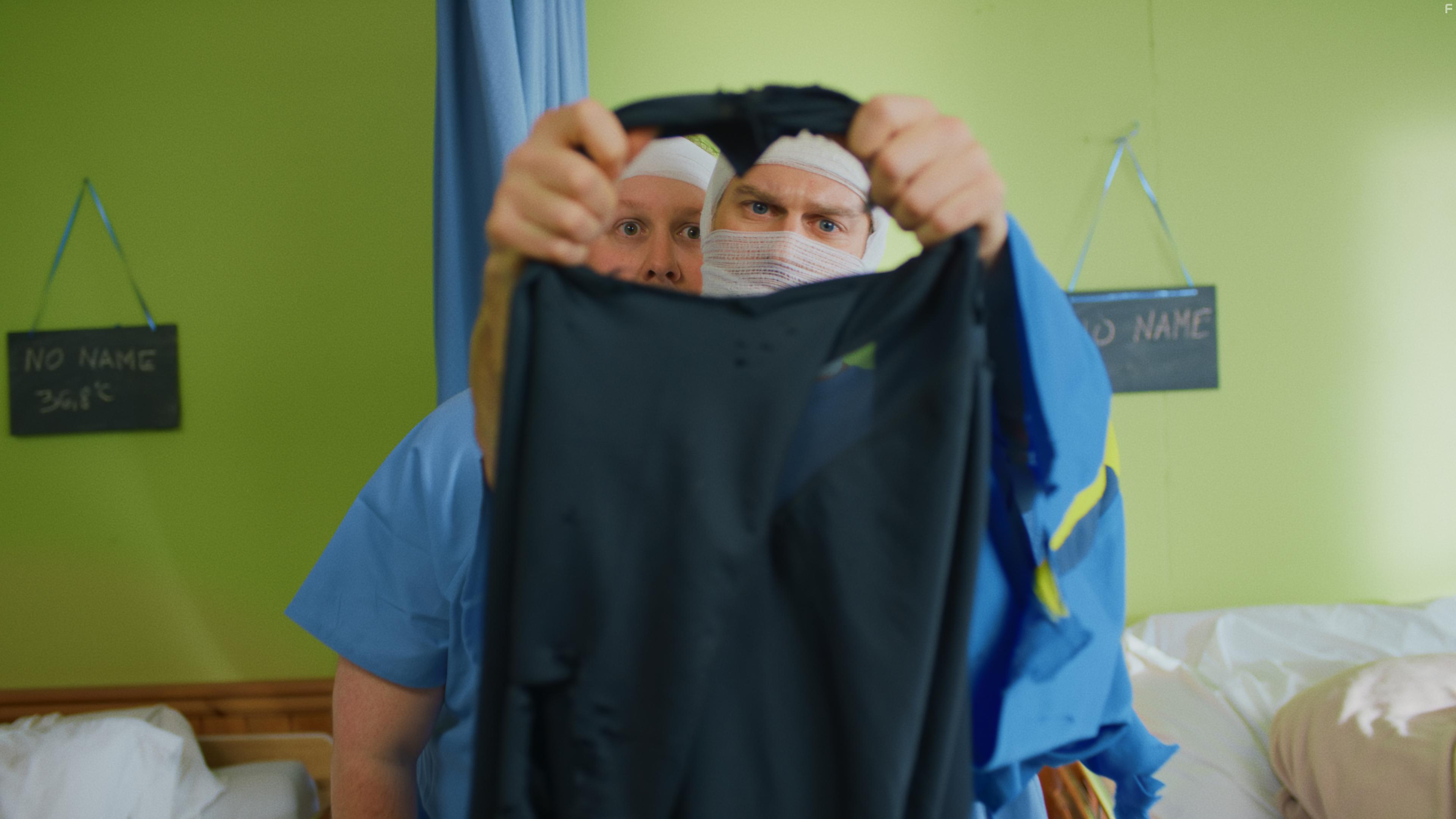 Michael Barbuto and James McDougall in Hotel Limbo (2020)