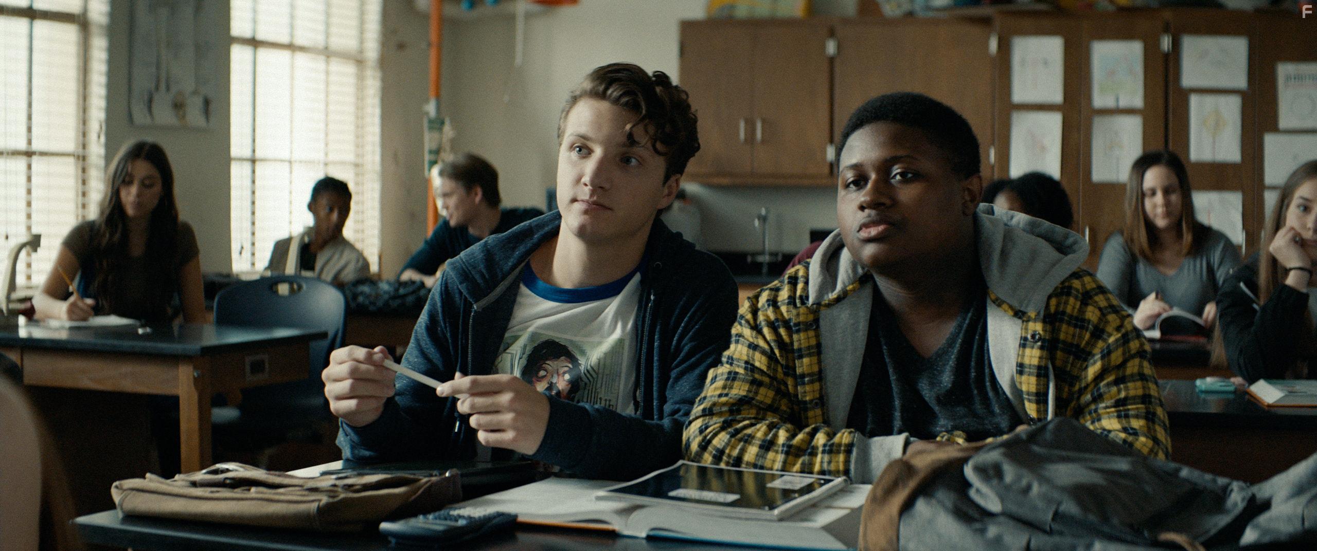 Jake Short and Miles J. Harvey in Supercool (2021)