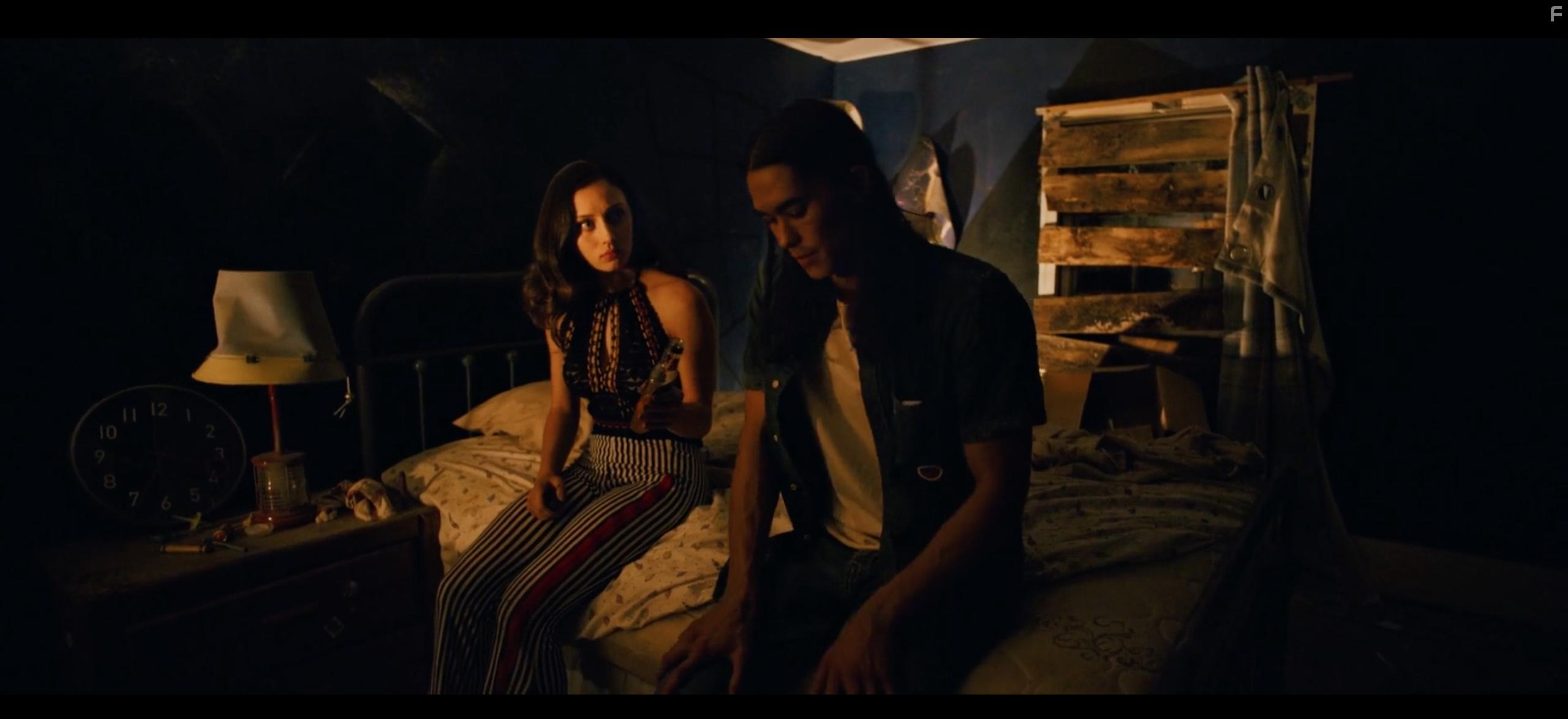Booboo Stewart and Scarlett Sperduto in Those Who Walk Away (2022)