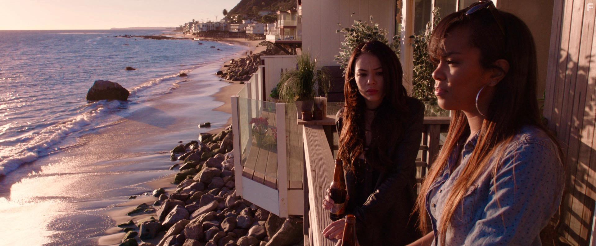 LeToya Luckett-Walker and Janel Parrish in Until We Meet Again (2022)