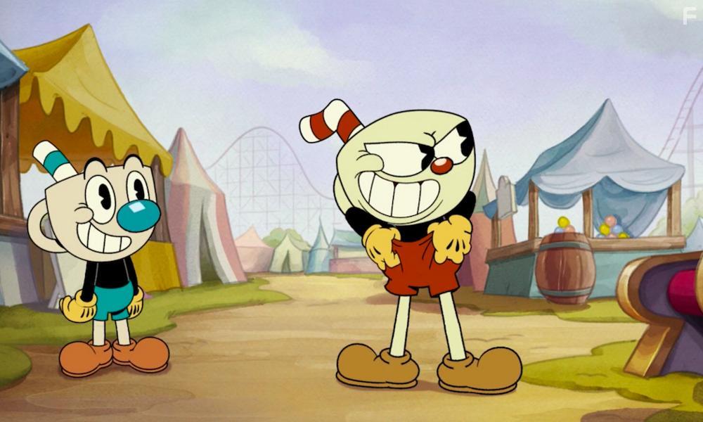 Frank Todaro and Tru Valentino in The Cuphead Show! (2022)