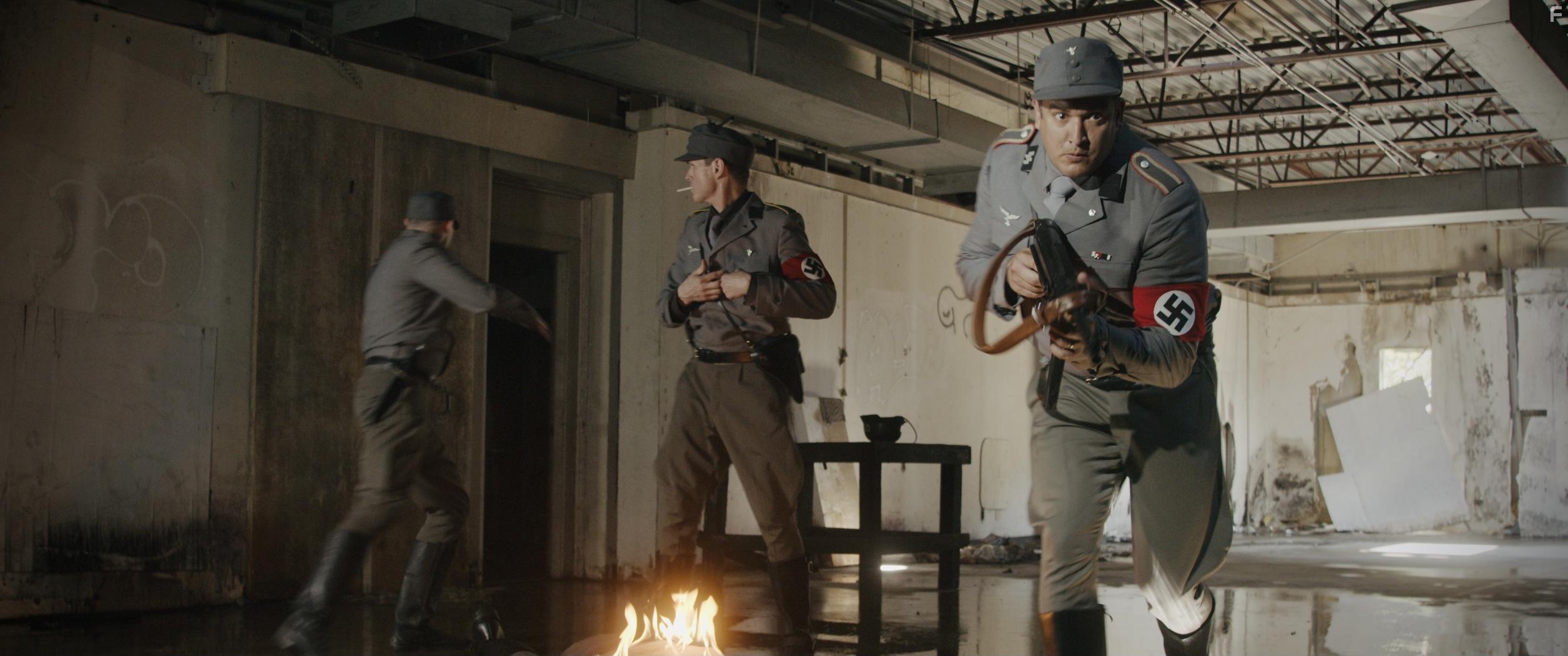 Robin Haffer, Tom Zembrod, and Curt Wheeler in Operation Overlord (2021)