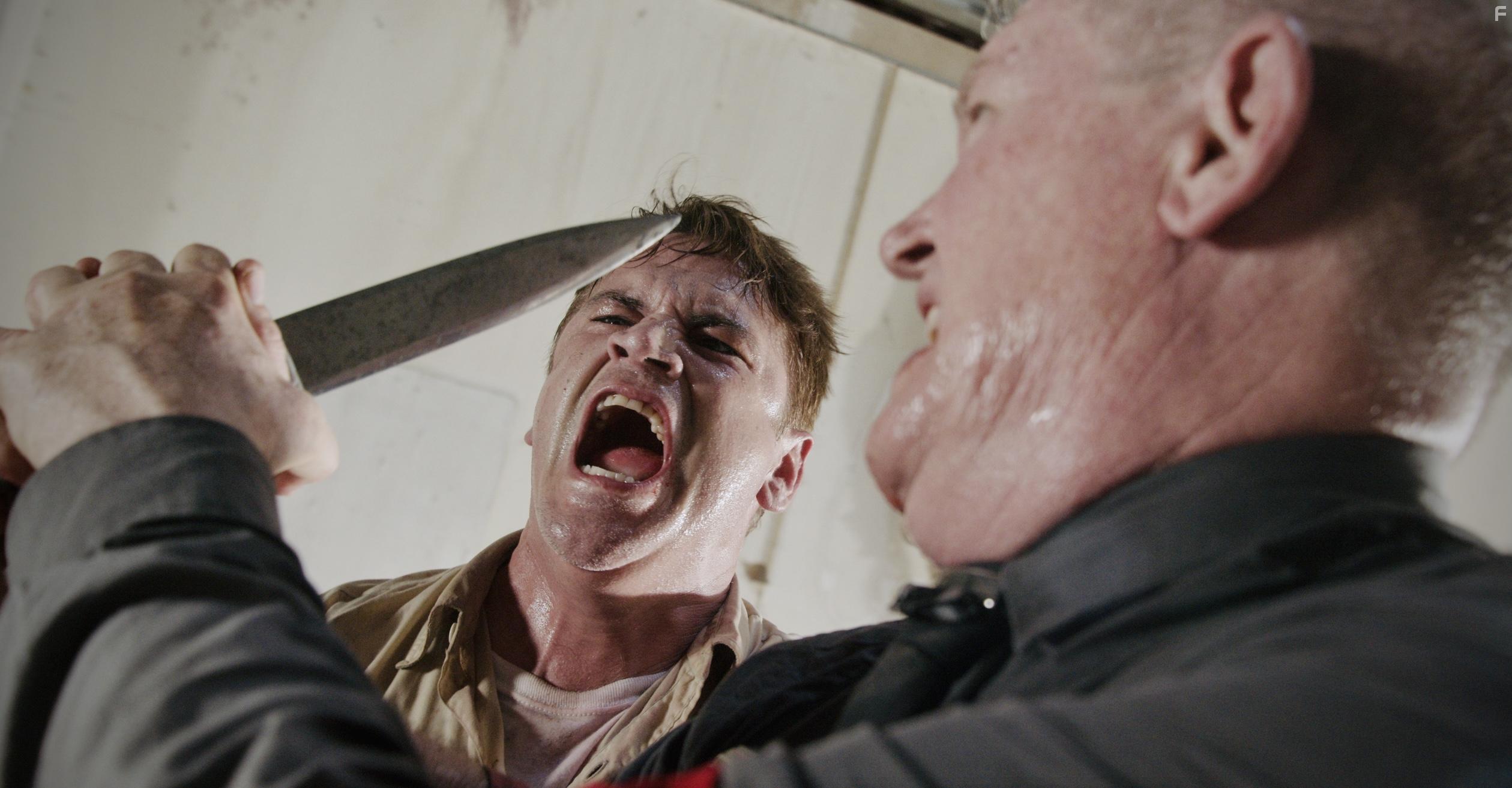 Robert Keith and Thom Hallum in Operation Overlord (2021)