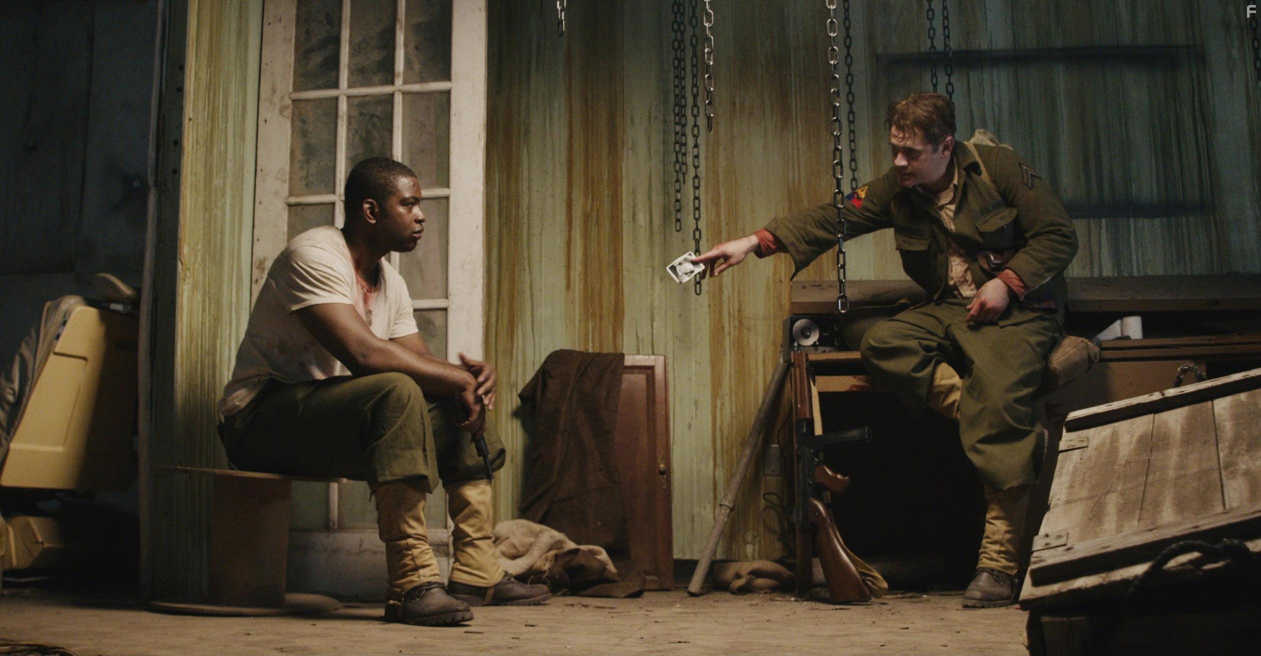 Thom Hallum and Stacey A Sheffield in Operation Overlord (2021)